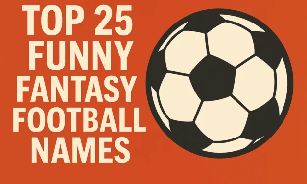 Top 25 funny fantasy football names for this year’s season