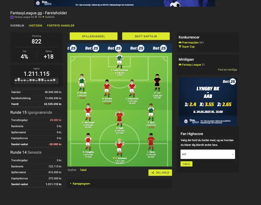 Super Manager Runde 15 – Optakt med Spilleranbefalinger og kampprogram - Super Manager Super Manager Runde 15 – Optakt med Spilleranbefalinger og kampprogram - Super Manager
