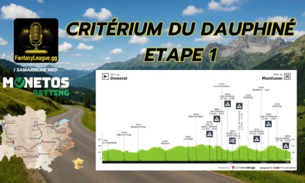 Criterium du Dauphine 2025 1. Etape – Optakt, Analyse & Anbefalinger