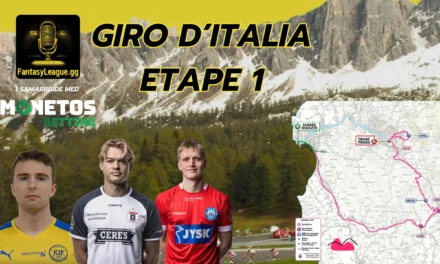 Fantasy League Optakt til 1. etape af Giro d’Italia 2025
