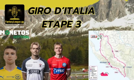 Fantasy League Optakt til 3. etape af Giro d’Italia 2025