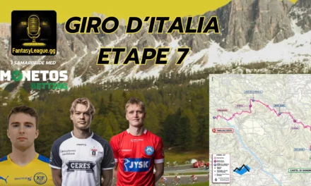 Fantasy League Optakt til 7. etape af Giro d’Italia 2025