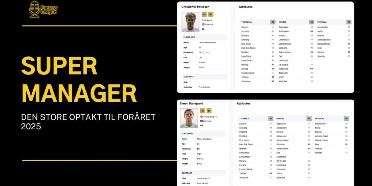 Den store Superliga optakt – Super Manager 2025 Den store Superliga optakt – Super Manager 2025