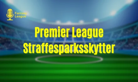 Straffesparksskytter Premier League
