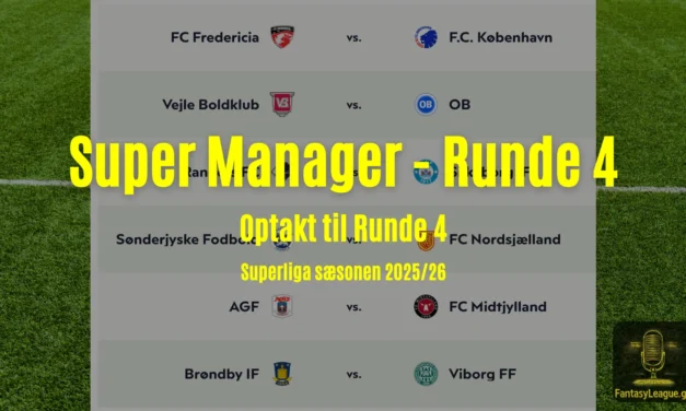 Super Manager – Opptakt til runde 4