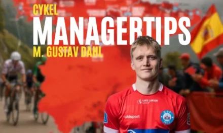 Manager-tips fra Gustav Dahl – Nummer 9 i Tourspillet 2025 og planen for Vuelta Spillet