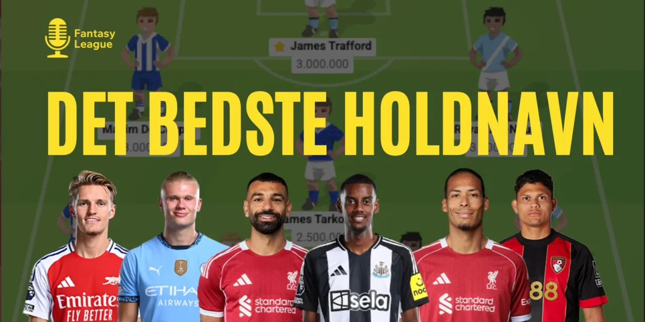 Danmarks bedste Premier Manager holdnavn 2025 – 2025/26 Premier League edition Danmarks bedste Premier Manager holdnavn 2025 – 2025/26 Premier League edition