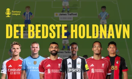 Danmarks bedste Premier Manager holdnavn 2025 – 2025/26 Premier League edition