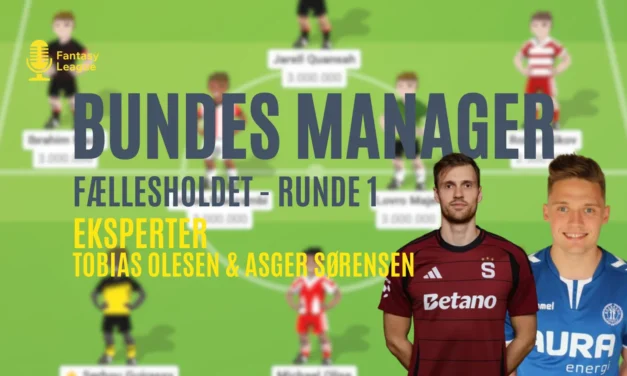 Bundesliga optakt – Bundes Manager runde 1