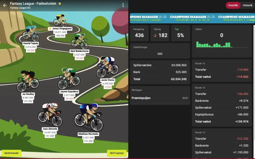 Vuelta a España 16. Etape Optakt, Analyse & Anbefalinger – Holdet.dk Vueltaspillet tips - Vueltaspillet - FantasyLeague Vuelta a España 16. Etape Optakt, Analyse & Anbefalinger – Holdet.dk Vueltaspillet tips - Vueltaspillet - FantasyLeague