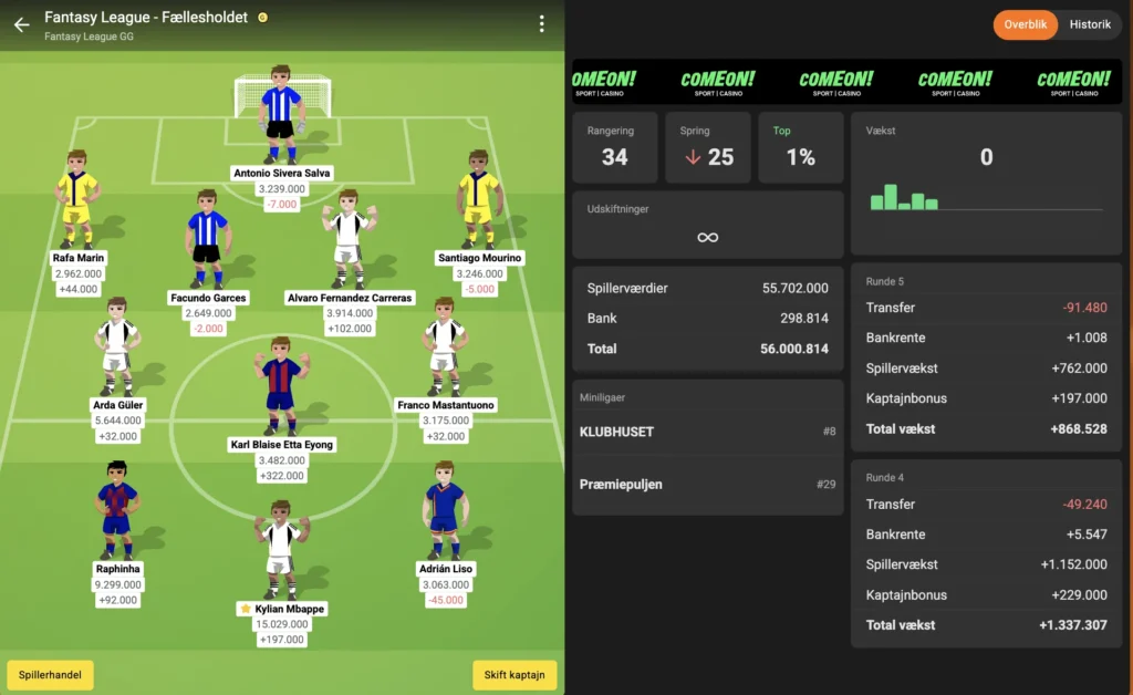 La Liga optakt – Liga Manager runde 6 - Liga Manager - FantasyLeague