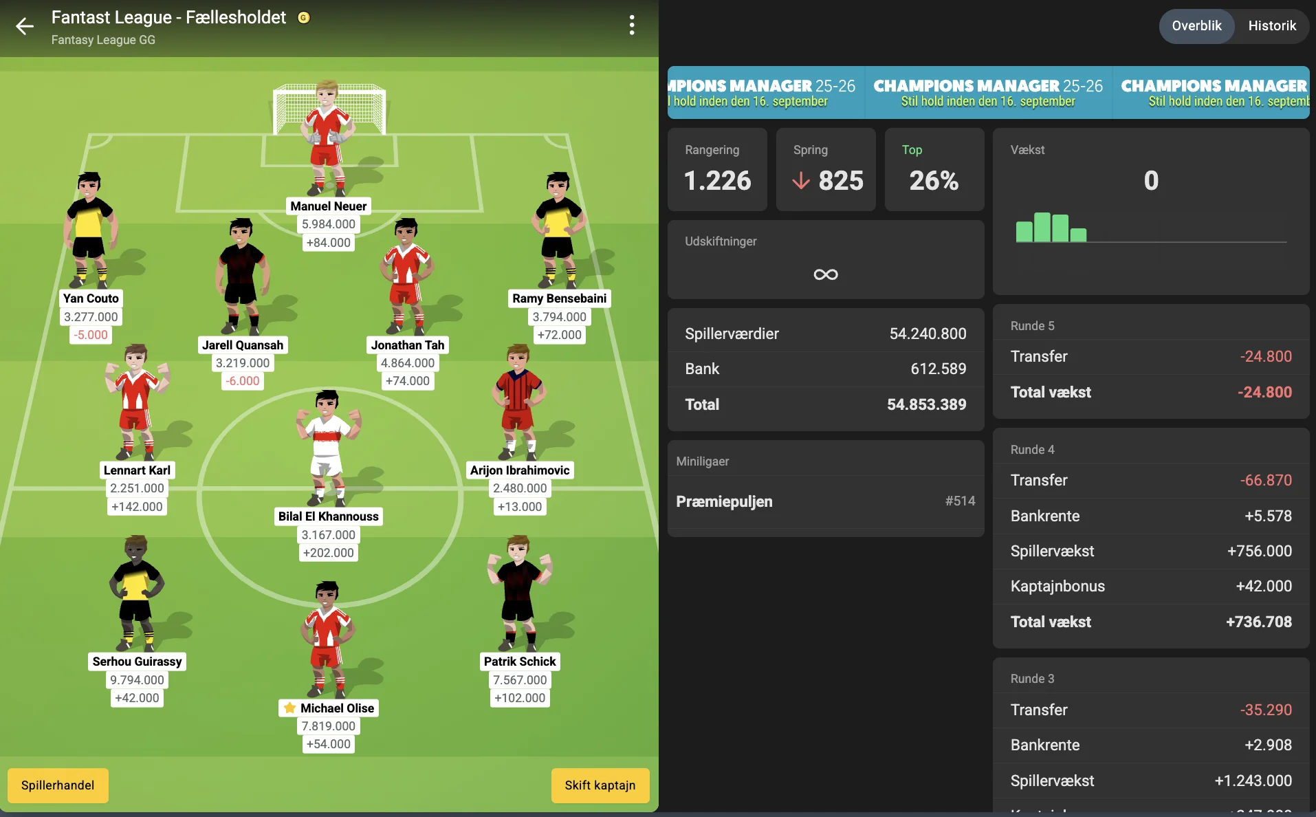 Bundesliga optakt – Bundes Manager runde 5 - Bundes Manager - FantasyLeague Bundesliga optakt – Bundes Manager runde 5 - Bundes Manager - FantasyLeague