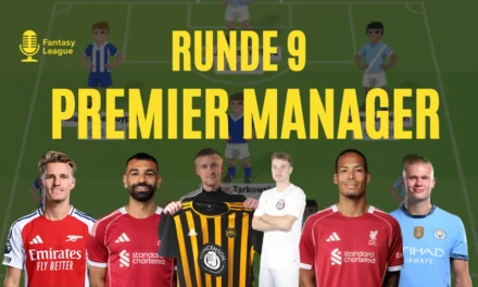 Premier League gameweek 9 – Premier Manager fokus & dårlige midtbanevalg