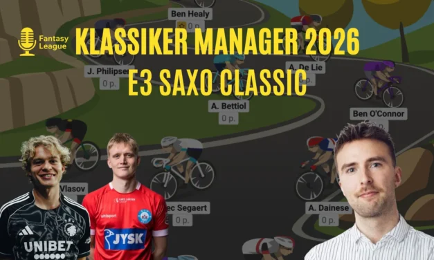 E3 Saxo Classic 2026 – Klassiker Manager