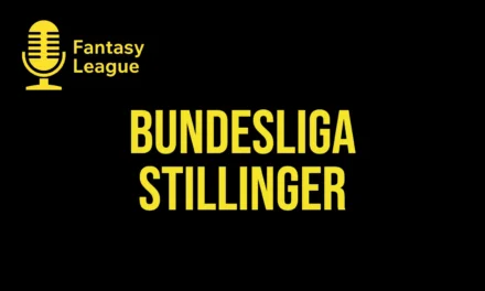 Bundesliga stillinger 2026/27