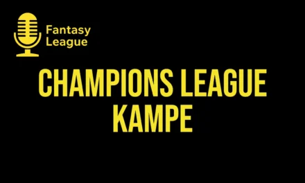 Champions League kampe 2026/27 – kampprogram og resultater