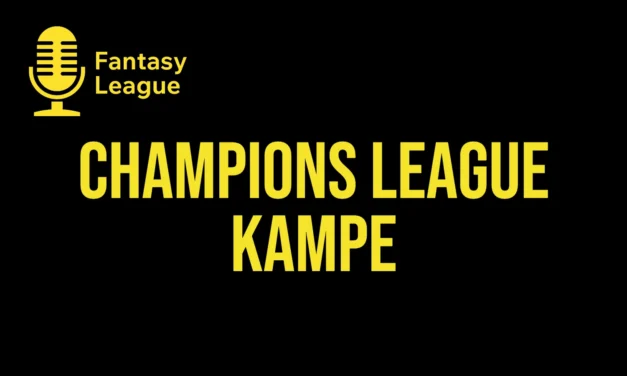 Champions League kampe 2026/27 – kampprogram og resultater