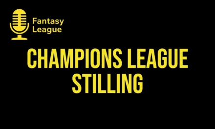 Champions League stilling 2026/27