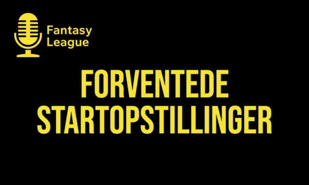 Forventede startopstillinger Bundesliga 2026/27: 7. runde