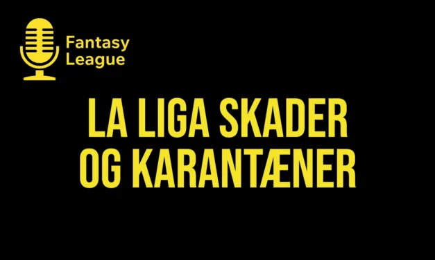 La Liga skader og karantæner før 11. runde