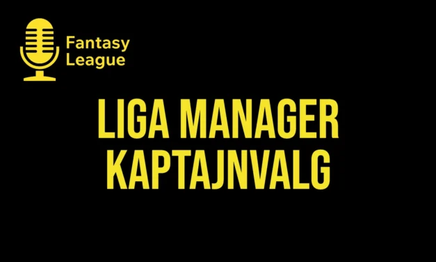 Bedste kaptajnvalg Liga Manager runde 10
