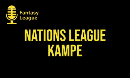 Nations League kampe 2026/27 – Kampprogrammet og resultater
