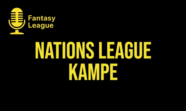 Nations League kampe 2026/27 – Kampprogrammet og resultater