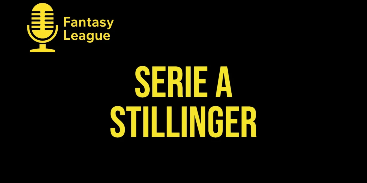 Serie A stillinger 2026/27