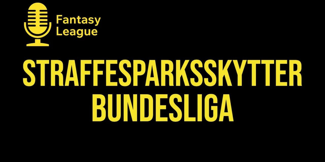 Straffesparksskytter Bundesliga 2026/27: alle 18 klubber
