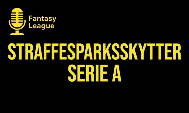 Straffesparksskytter Serie A 2026/27: alle 20 klubber
